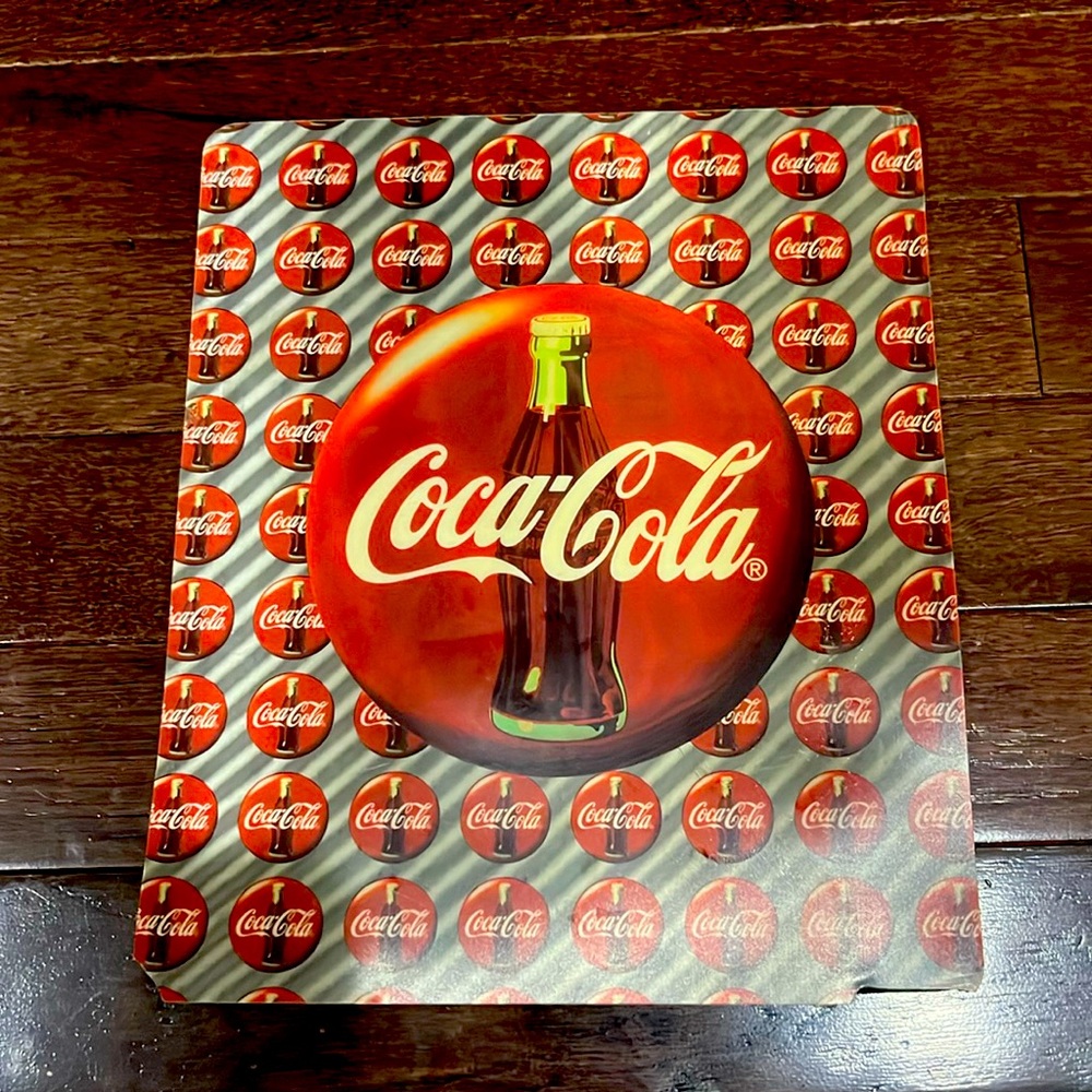 1996 Coca-Cola 3D mousepad